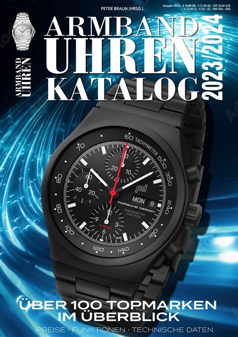 Armbanduhren Katalog 2023/2024: Über 100 Top.